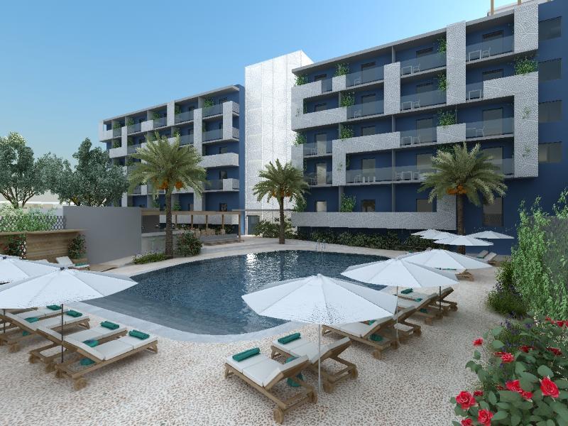 Blue Lagoon City Hotel Kosz Kültér fotó